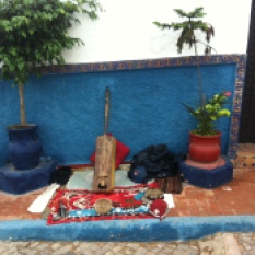Musical equipment in the Kasbah