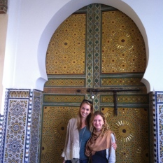 Megan and I in Fez